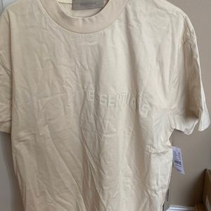 Essentials Fear of God “Egg Shell” T shirt, size Medium. Brand new with tags!!!